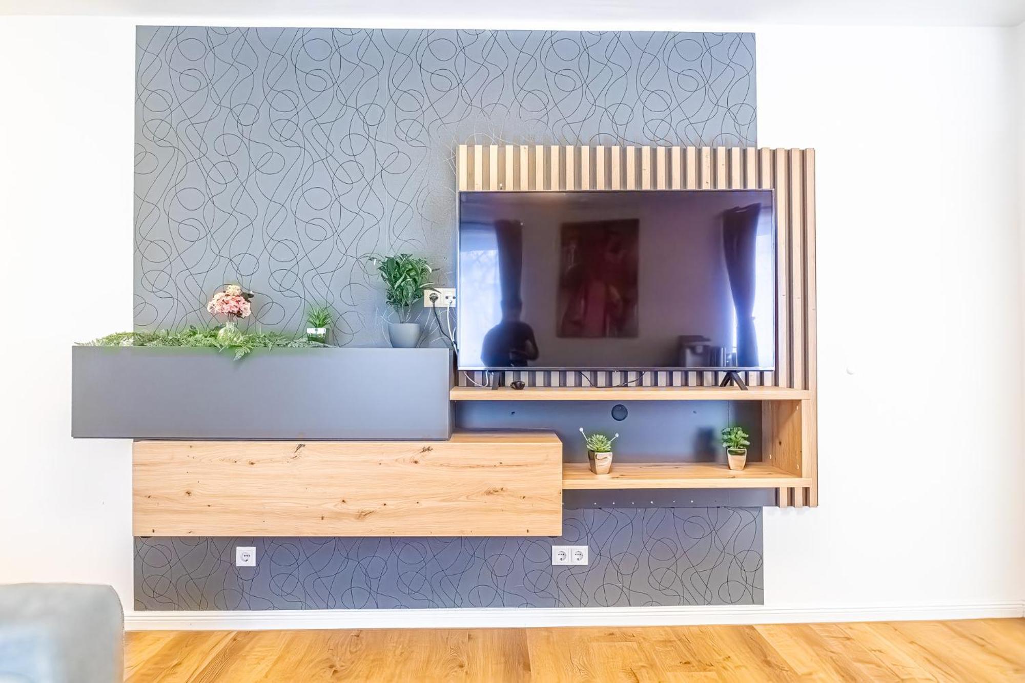 Charming 1Br And 1Lr Apt Modern Design Donaustadt Вена Экстерьер фото