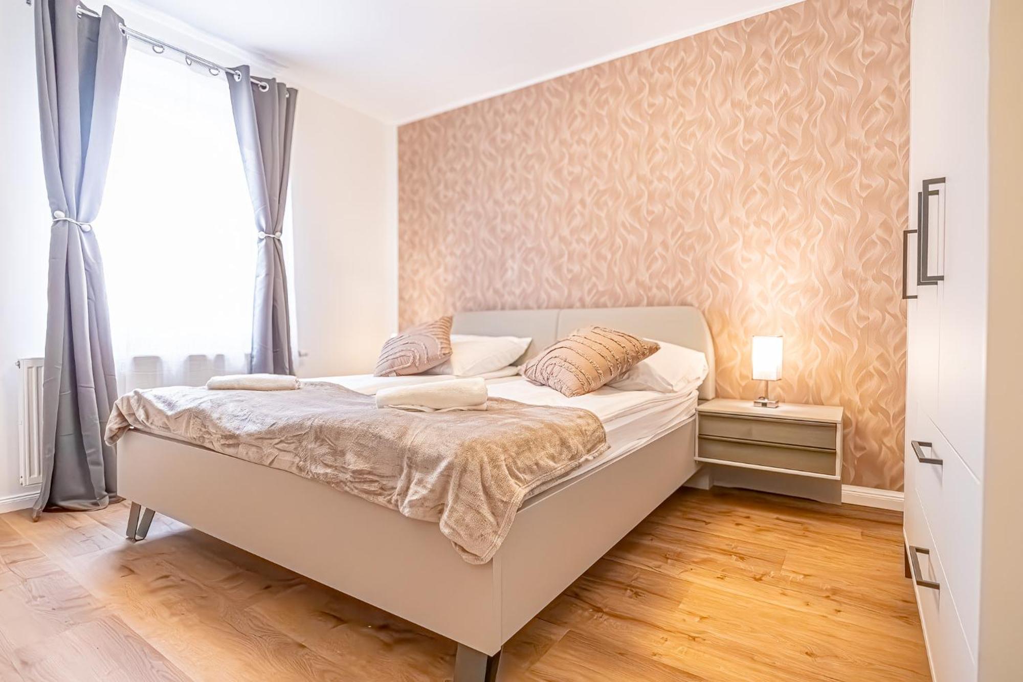 Charming 1Br And 1Lr Apt Modern Design Donaustadt Вена Экстерьер фото