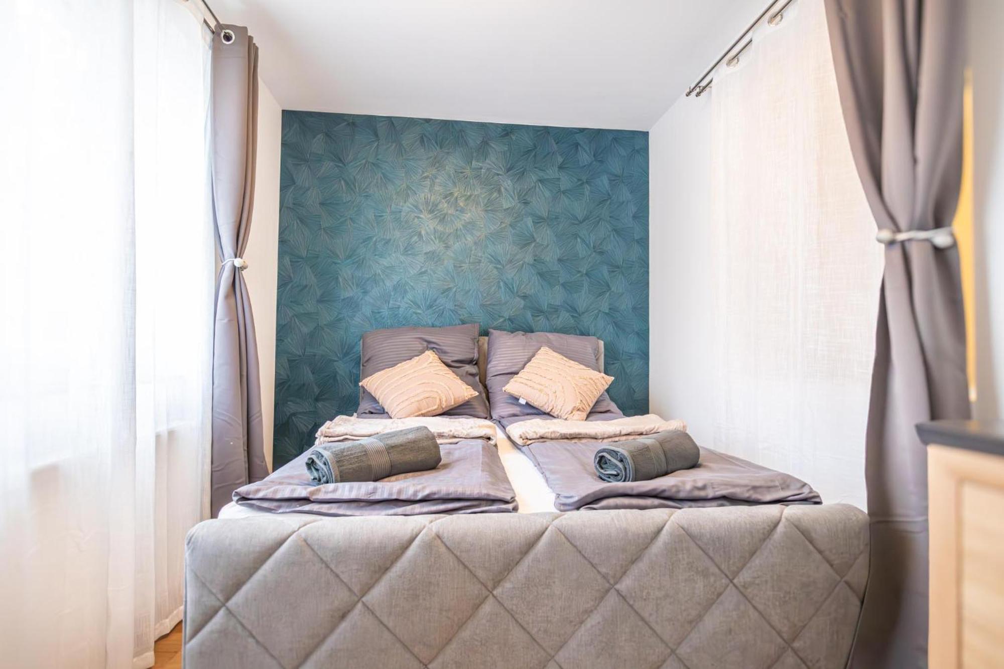 Charming 1Br And 1Lr Apt Modern Design Donaustadt Вена Экстерьер фото