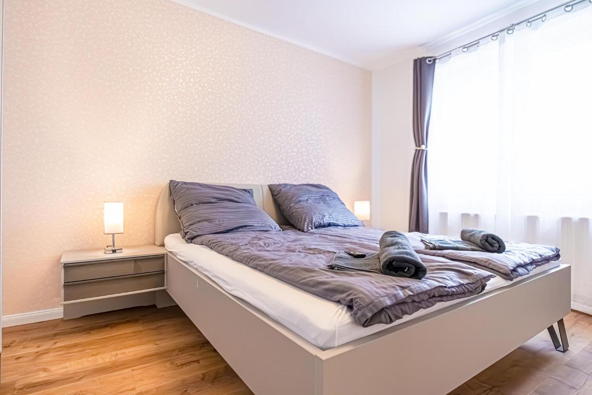 Charming 1Br And 1Lr Apt Modern Design Donaustadt Вена Экстерьер фото