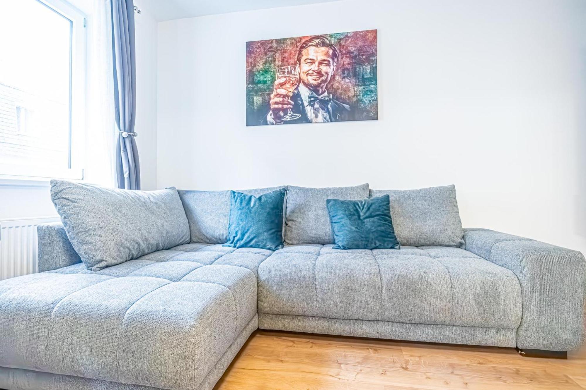 Charming 1Br And 1Lr Apt Modern Design Donaustadt Вена Экстерьер фото