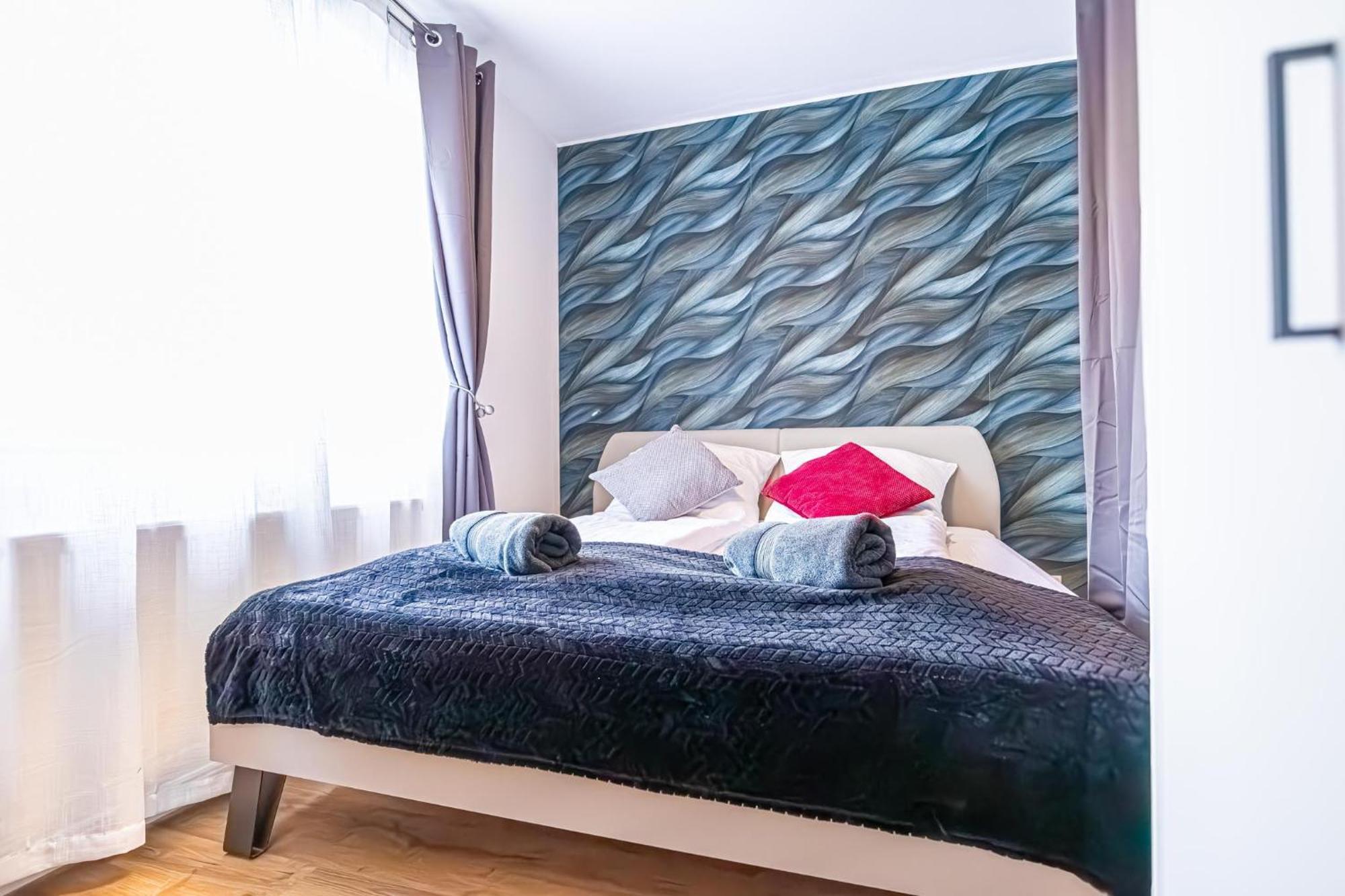 Charming 1Br And 1Lr Apt Modern Design Donaustadt Вена Экстерьер фото