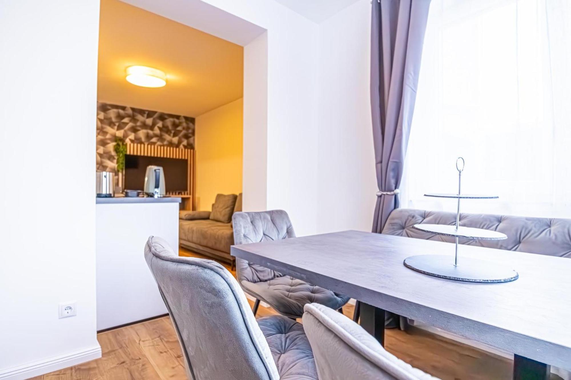 Charming 1Br And 1Lr Apt Modern Design Donaustadt Вена Экстерьер фото
